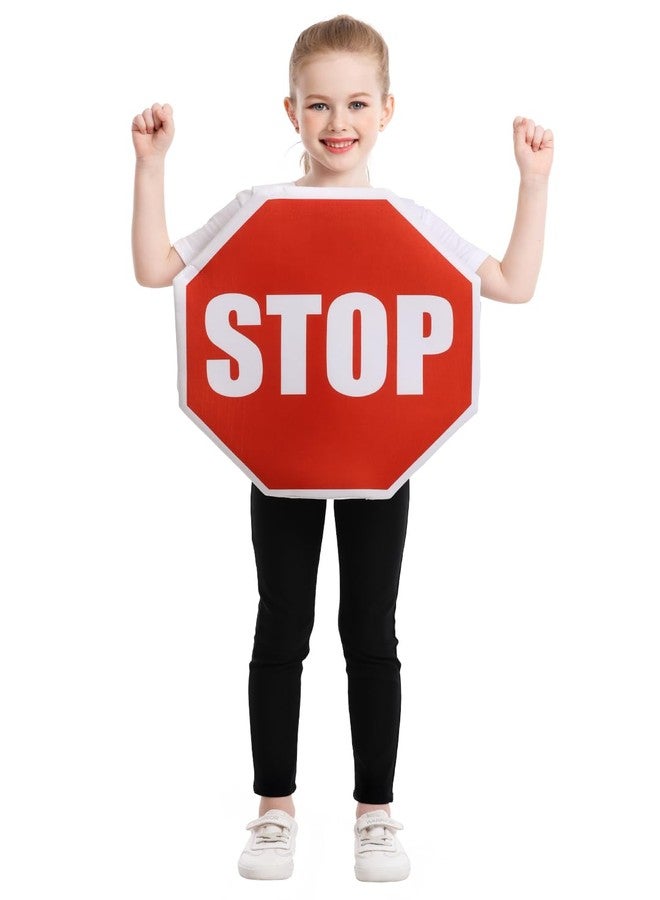 Seasons Traffic Sign Costume for Kids, Funny Halloween Costumes for Boys and Girls, One Size (Stop), Red - Image 1