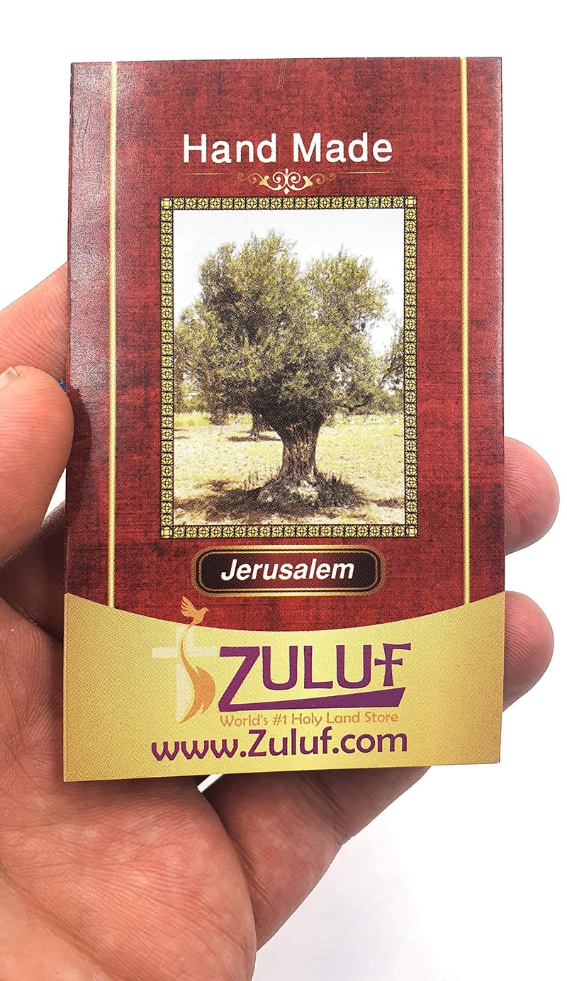 ZULUF 6mm Olive Wood Beads Bulk 500pcs – Natural Wooden Pieces for Jewelry Making, Catholic Rosary Supplies, Bracelet Necklace Craft Parts, DIY Macrame, Holy Land with Certificate BEAD021 - Image 5