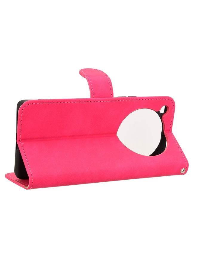 زبون جراب لهاتف Infinix Zero 40 5G جراب هاتف جلدي قابل للطي مغناطيسي بملمس الجلد - Image 5