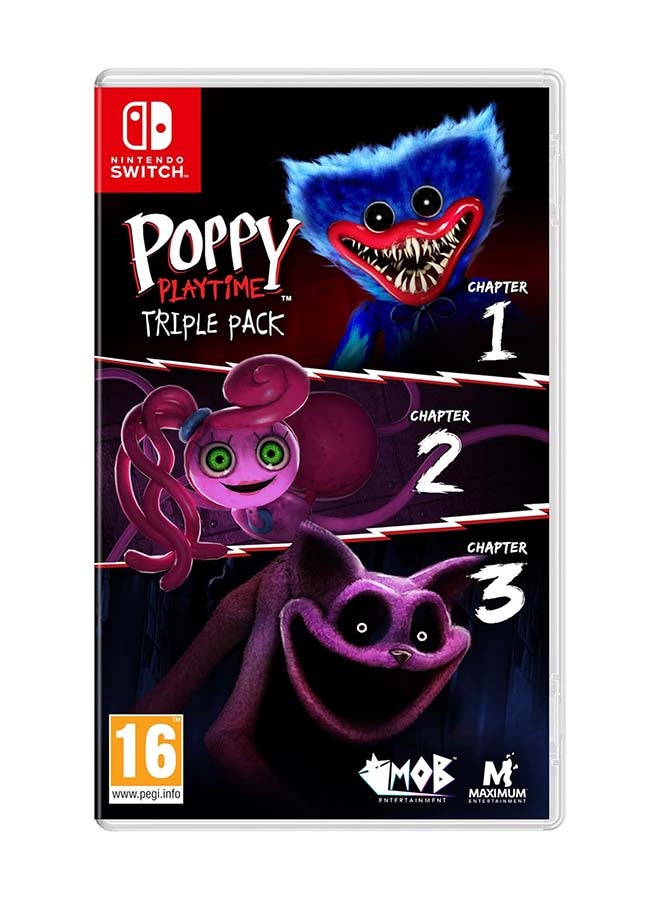 Maximum Games Poppy Playtime Triple Pack - nintendo_switch - Image 1