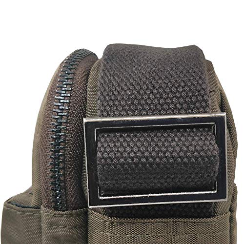 Gear-R - Messenger Bag Sling Crossbody Bag (Brown) - Image 3