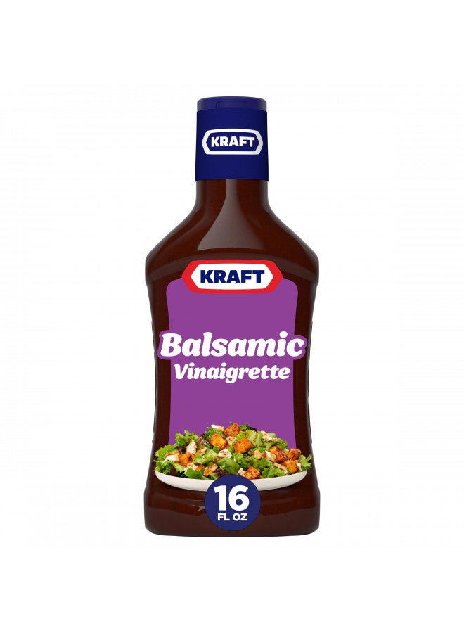 Kraft Kraft Salad Dressing, Balsamic Vinaigrette, 16 oz - Image 1