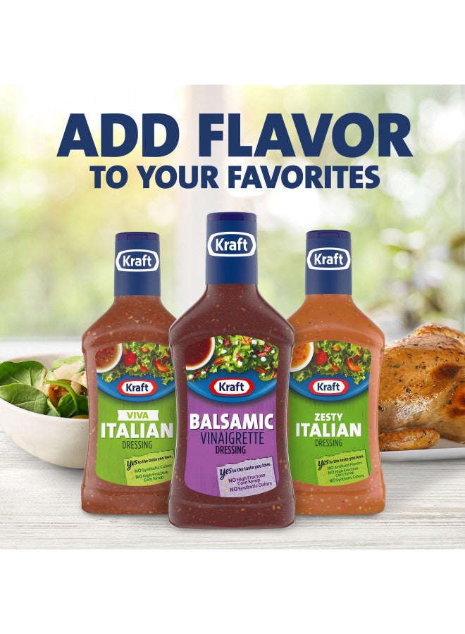 Kraft Kraft Salad Dressing, Balsamic Vinaigrette, 16 oz - Image 5