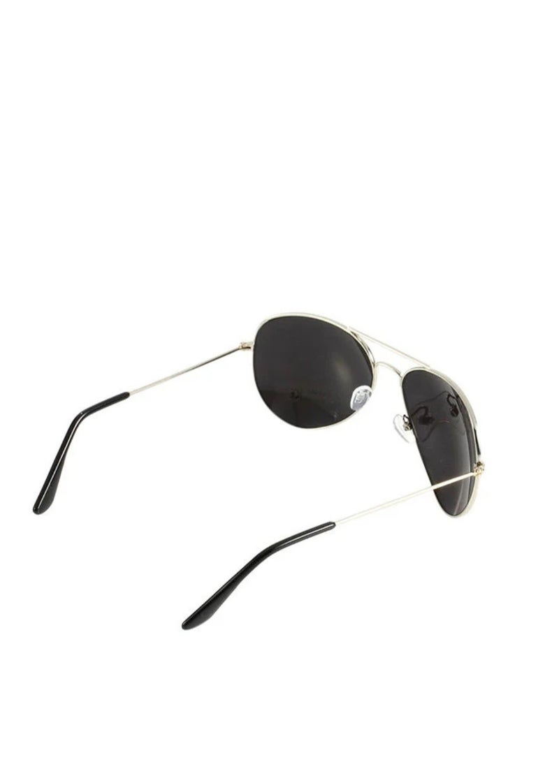 LOWHAT نظارات شمسية للرجال بإطار كامل طراز طيار حماية منخفضة - Image 2