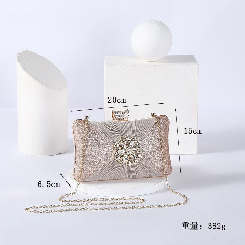 Early Spring Retro Handbag Fashion Trend Princess Dinner Bag Party Banquet Cheongsam Chain Shoulder Bag - Image 3