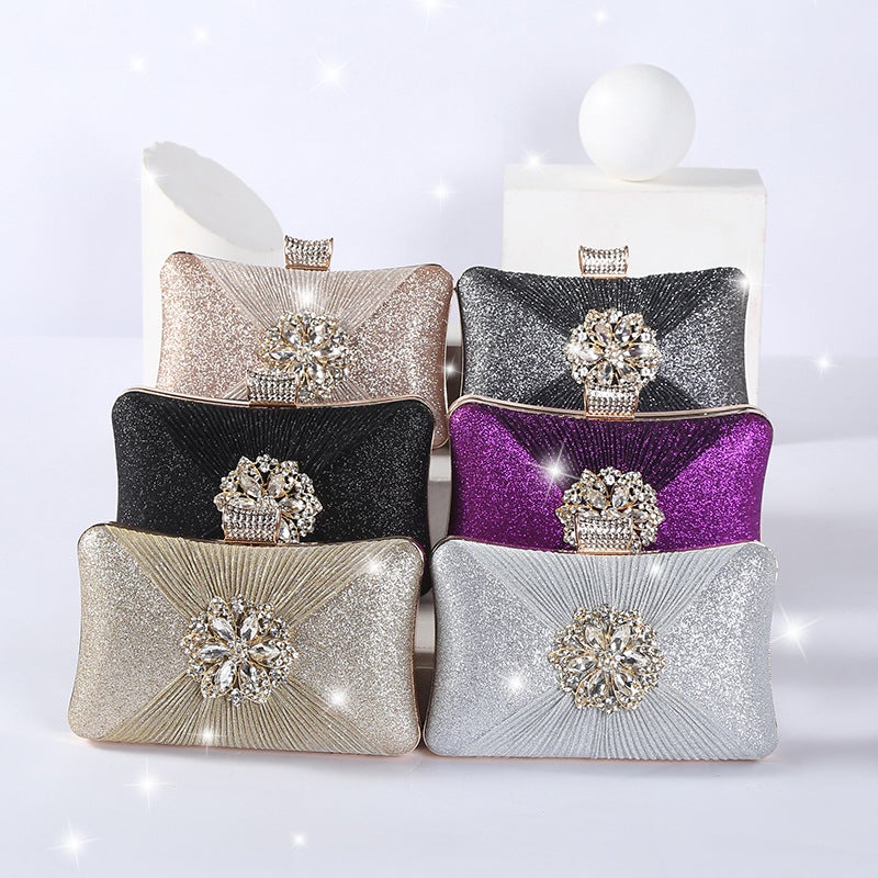 Early Spring Retro Handbag Fashion Trend Princess Dinner Bag Party Banquet Cheongsam Chain Shoulder Bag - Image 2