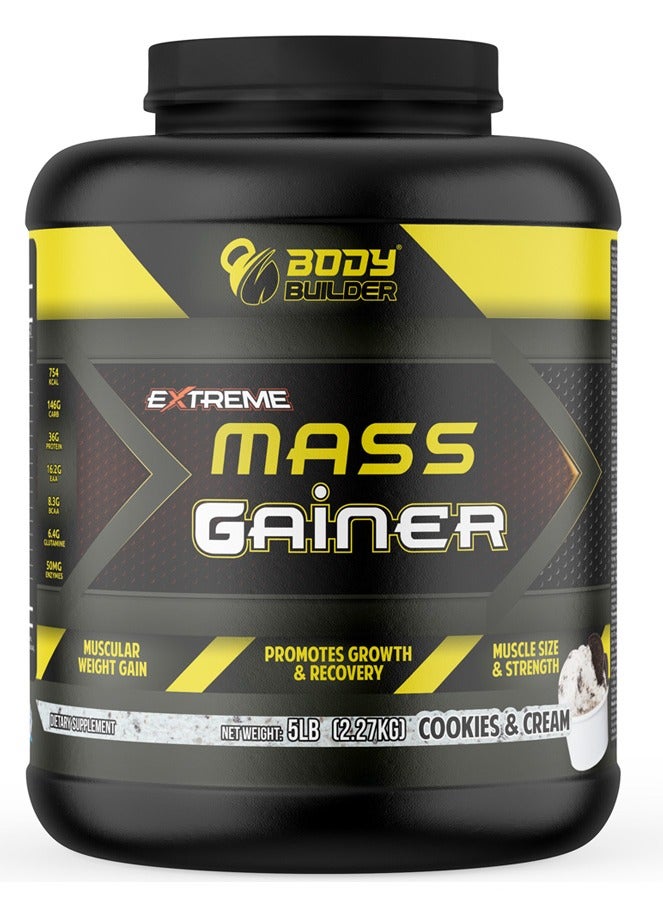 Body Builder Body Builder Extreme Mass Gainer - Weight Gainer with 36g ...