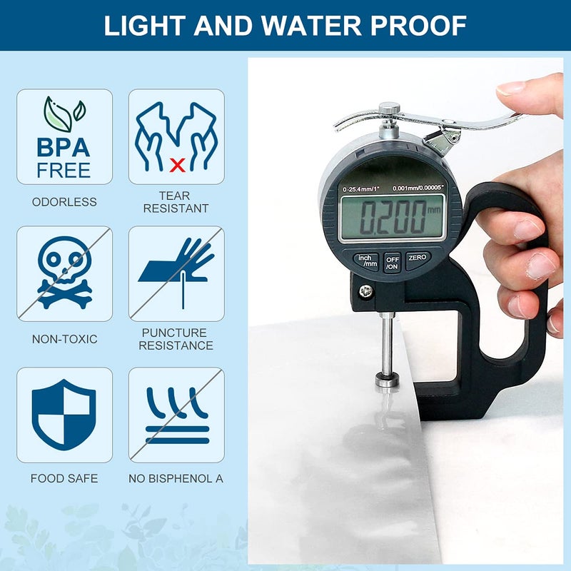 SumDirect Mylar Bags for Food Storage - 100 Pack 6x9 Inches Square Heating Cooking Pouches Heat Sealable Mylar Bag for Long Term Food Storage (Silver) - Image 4