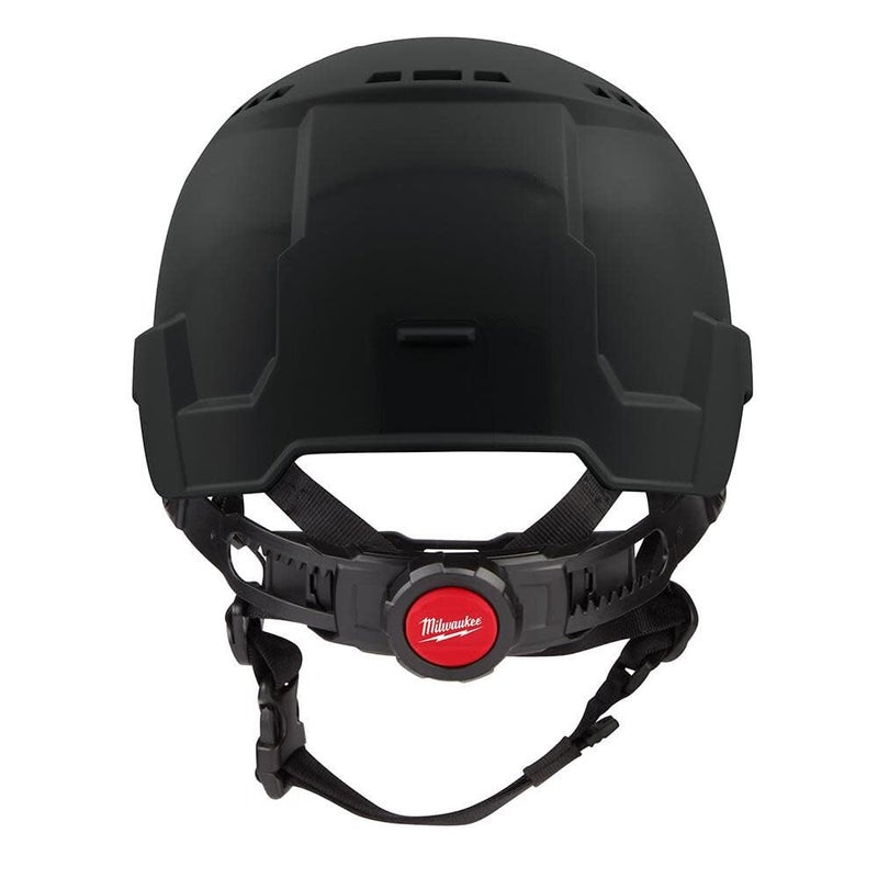Milwaukee Bolt Ratchet Type II Class C Safety Helmet Black Vented - Image 4