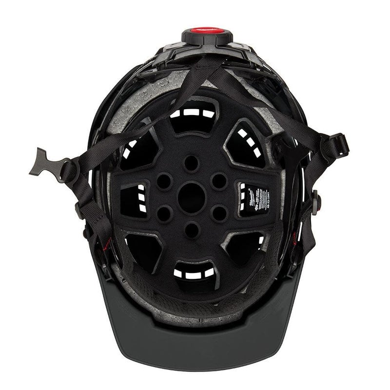 Milwaukee Bolt Ratchet Type II Class C Safety Helmet Black Vented - Image 5