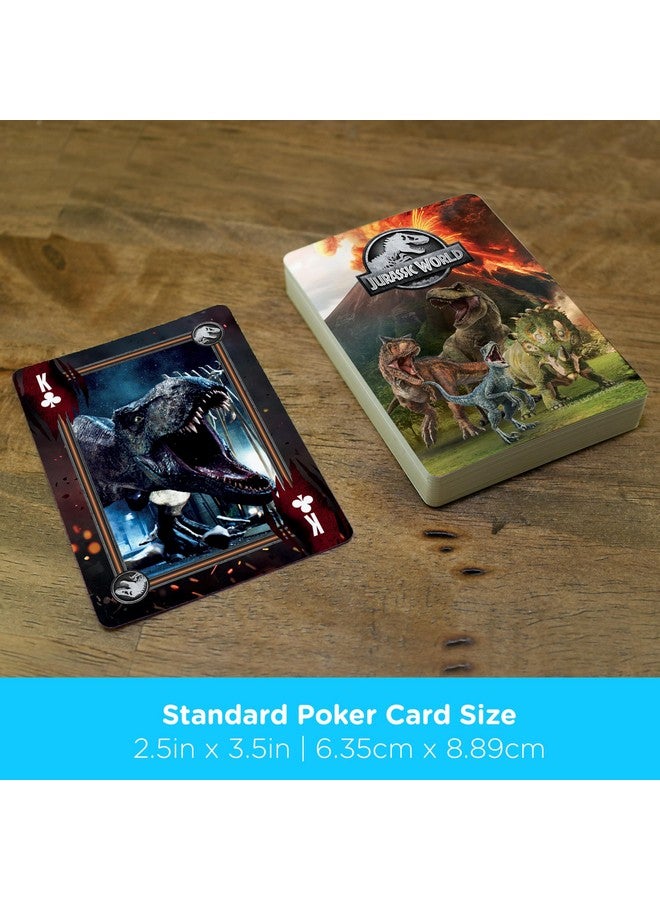 Aquarius AQUARIUS Jurassic World Playing Cards - Jurassic World Themed Deck of Cards for Your Favorite Card Games - Officially Licensed Jurassic World Merchandise & Collectibles - Image 5