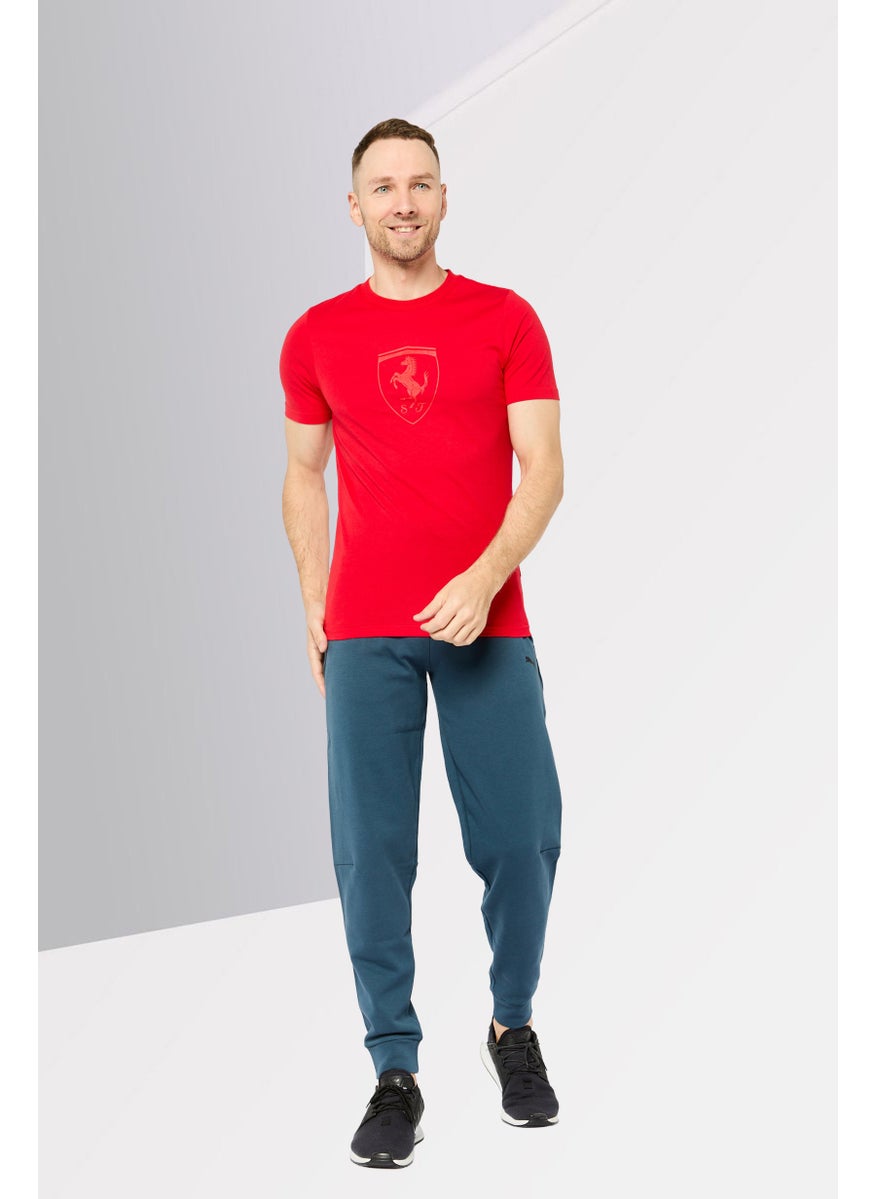 Puma x Scuderia Ferrari - Men Sportswear Fit Short Sleeves Training  T-shirt, Red - Image 1