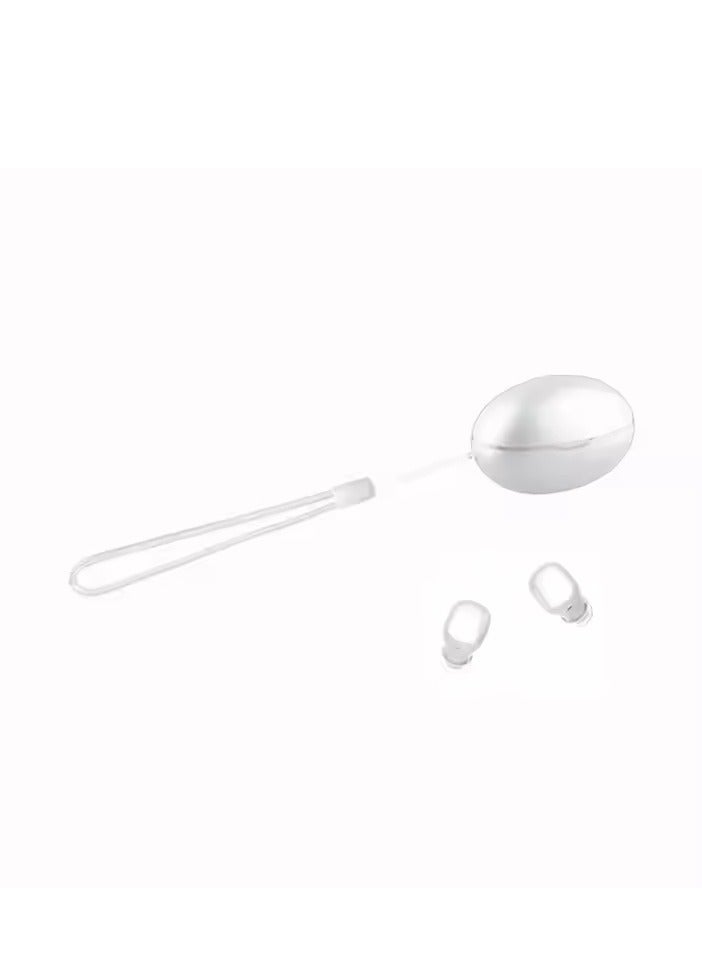 Colored Beans Y7 TWS Earphones - Mini Design - Type-C Charging - High-Quality Audio-WHITE - Image 1