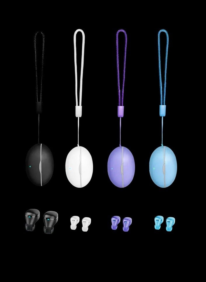 Colored Beans Y7 TWS Earphones - Mini Design - Type-C Charging - High-Quality Audio-WHITE - Image 5