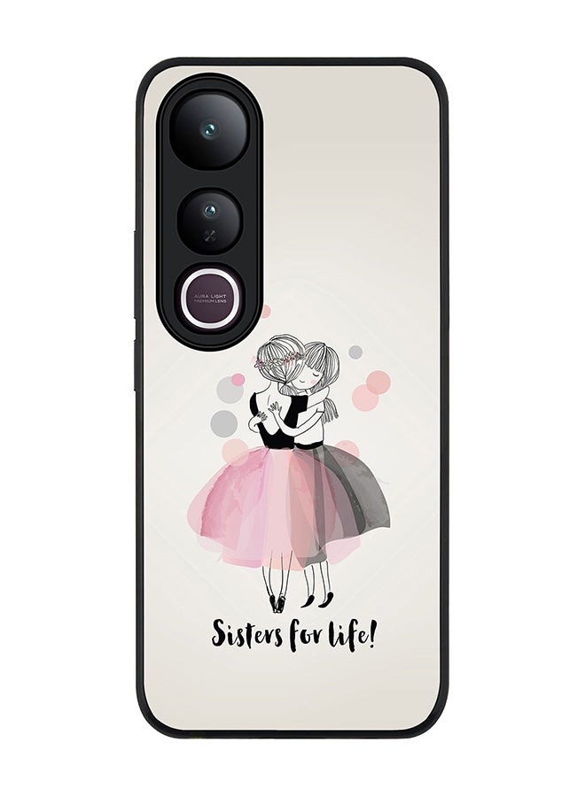 Stylizedd For vivo V50 Lite Case,Slim fit Camera Protection, Shockproof Thin Phone cover  - Sisters For Life!