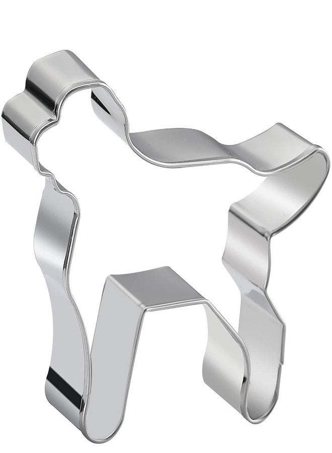 azflyife Dog Cookie Cutter for Treats Shapes Baking Set of 6 - Stainless Steel Border Collie, Chihuahua, Labrador, Rochin, Rottweiler, Pleasant Shepherd Shaped Puppy Cartoon Pet Dog Cookie Cutters Molds Stamps - Image 5