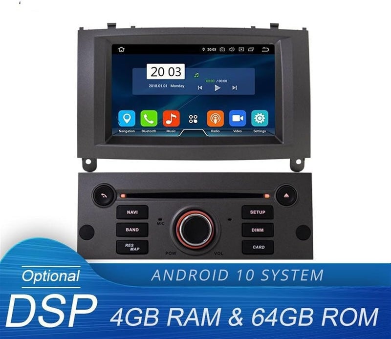 Wivplex 1 Din Octa Core Android 10.0 Car DVD Player - Image 2