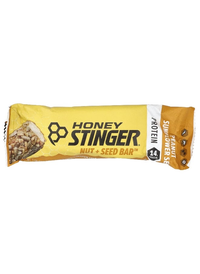 Honey Stinger Honey Stinger, Nut + Seed Bar™, Peanut Sunflower Seed, 12 Bars, 1.98 oz (56 g) Each  - Image 3