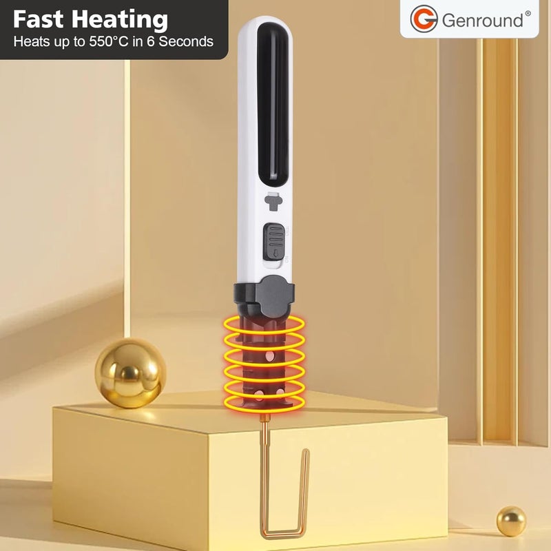 Genround 6 in 1 Cordless Foam Cutter,Electric Cutting Machine Pen Tools Kit,Styrofoam Cutting Pen, Foam Carving Tools for Foam Cutting Holes Digging Details Handling - Image 3