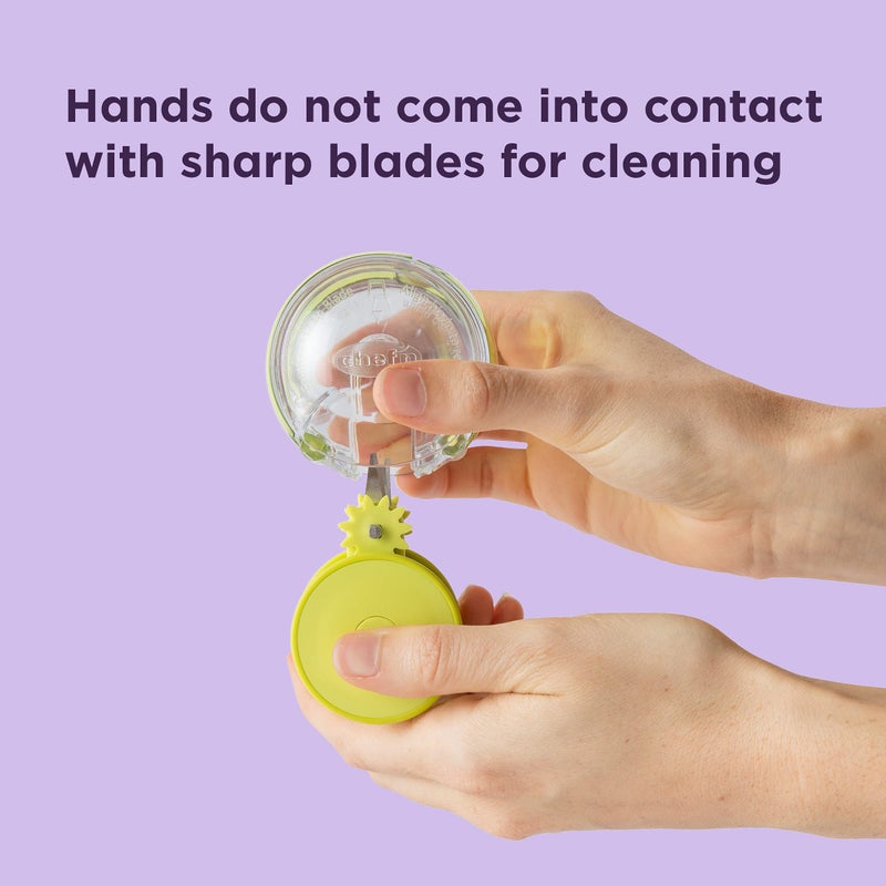 Chef'n Chefâ€™n GarlicZoom Garlic Chopper, Handheld Garlic Mincer with Rolling Action, Easy to Use and Clean, Compact Size for Quick Prep, Dishwasher Safe - Image 5