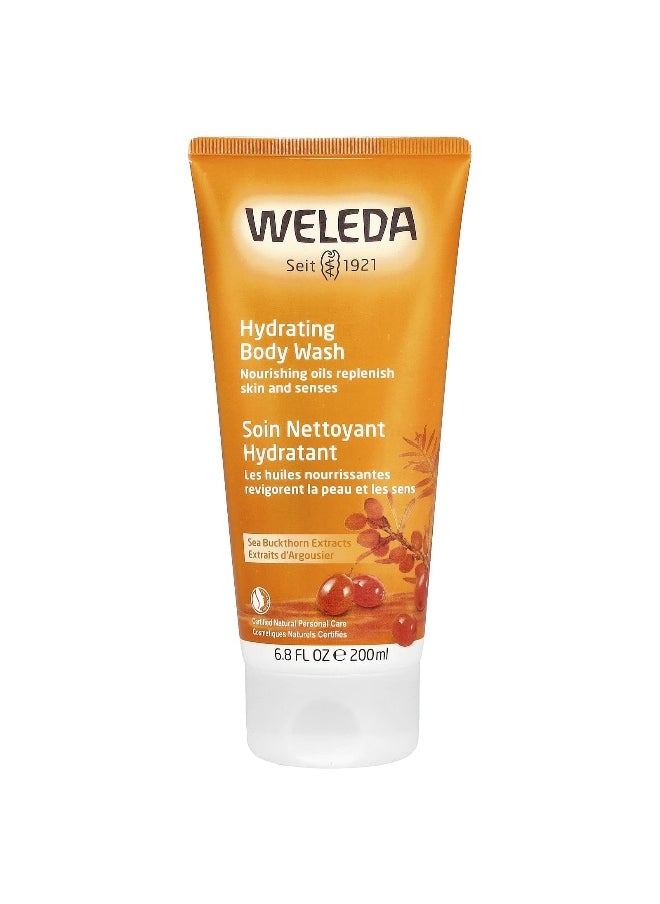 Weleda Weleda, Hydrating Body Wash, Sea Buckthorn Extracts, 6.8 fl oz (200 ml)  - Image 1