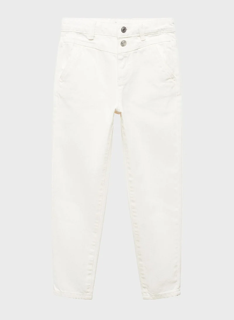 مانجو Kids Straight Fit Jeans