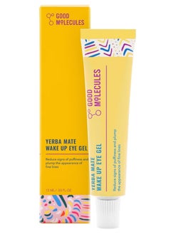GOOD MOLECULES Yerba Mate Wake Up Eye Gel - Yerba Mate, Hyaluronic Acid and Caffeine to Hydrate, Minimize Puffiness and Swelling - Skincare for Face  - Image 1
