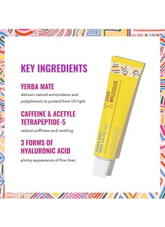 GOOD MOLECULES Yerba Mate Wake Up Eye Gel - Yerba Mate, Hyaluronic Acid and Caffeine to Hydrate, Minimize Puffiness and Swelling - Skincare for Face  - Image 3