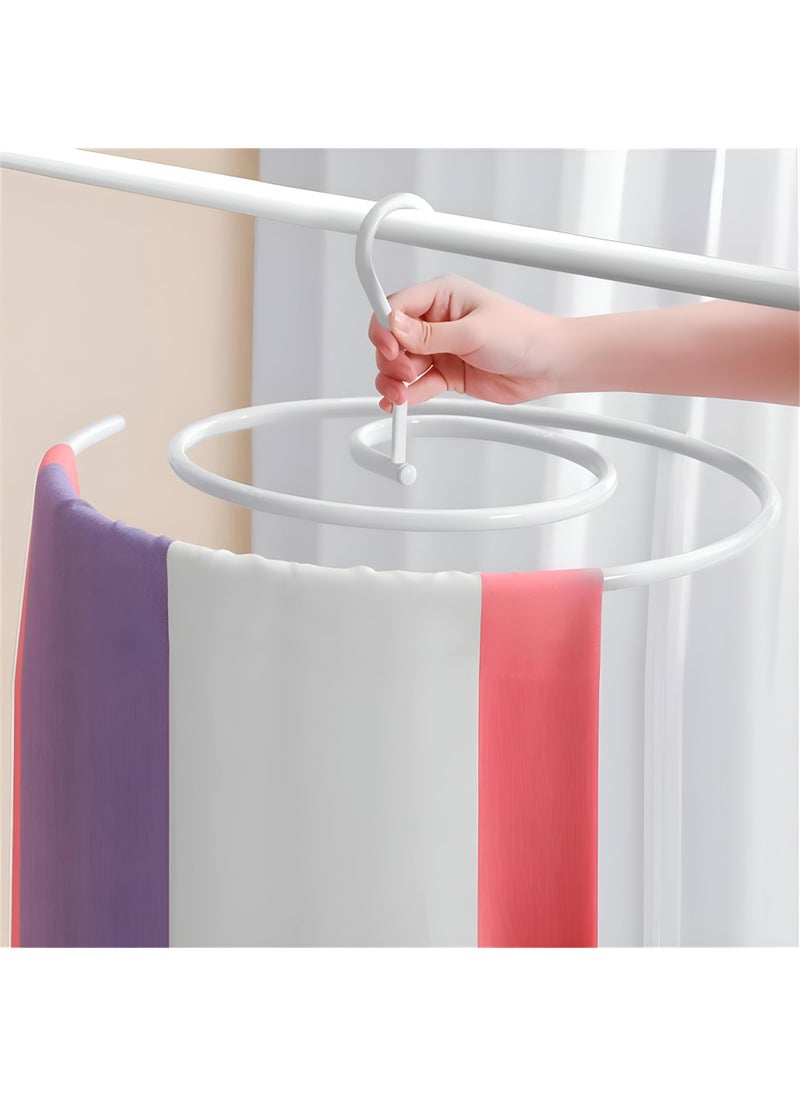 Laundry Dryer - Innovative Spiral Drying System Perfect For Limited Spaces Like Balconies And Bathrooms, Combining Functionality And Style For Your Laundry Needs