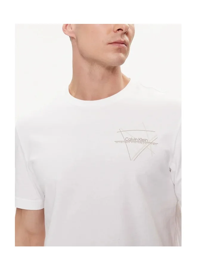 CALVIN KLEIN Logo Crew Neck T-Shirt