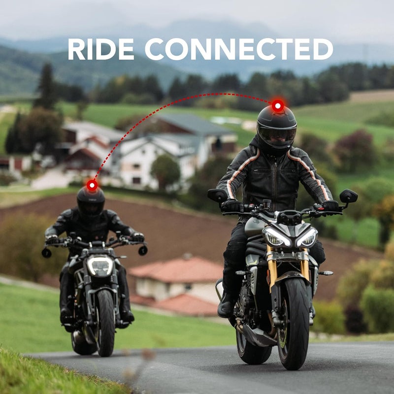 Sena Stryker Full Face Smart Helmet with Bluetooth and Mesh Intercom - Matte Black, X-Large - Image 5