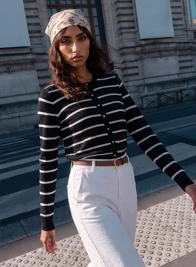 سبلاش فيڤ Striped Cardigan