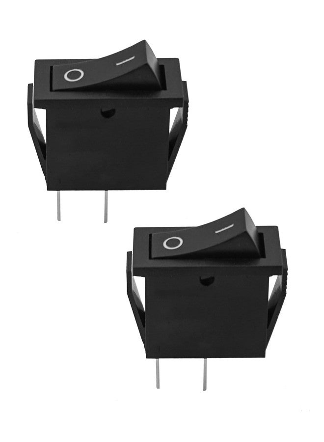 BTROVIA 2pcs RK1-11 Rocker Switch Fits for Automobiles Ships Fitness Equipment Instruments Household Appliances Medical Equipment,16A 125/250VAC 2 Pins 2 Positions - Image 1