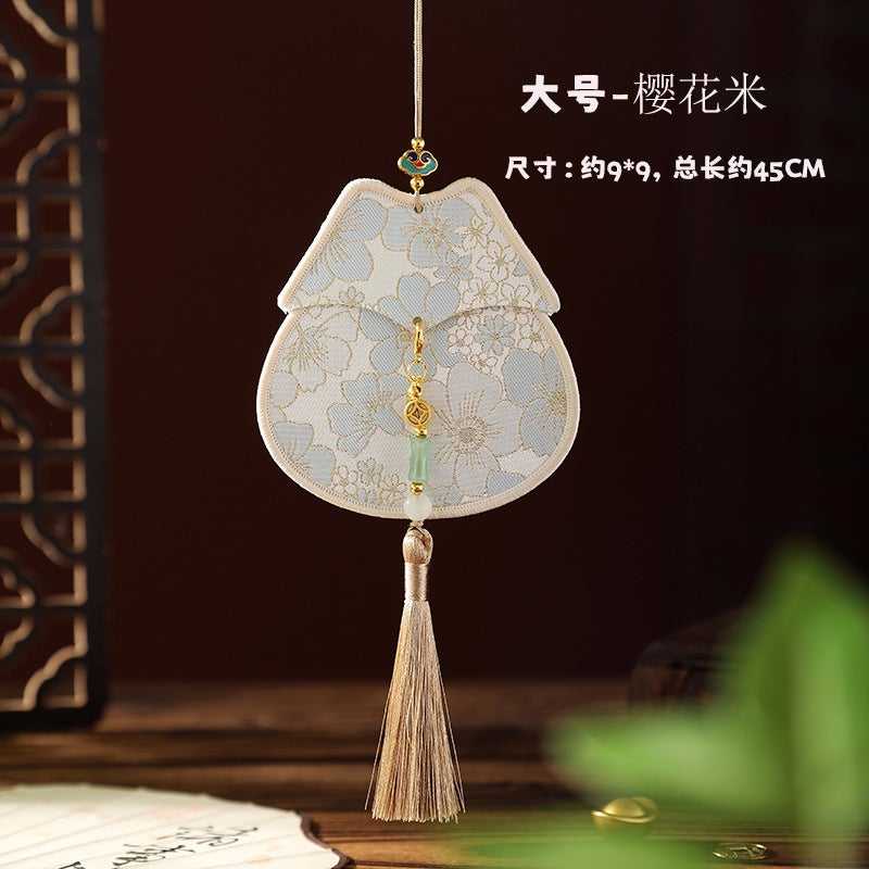 Dragon boat festival chinese style brocade sachet empty bag diy sachet pendant lucky bag brocade sachet portable peace talisman purse chinese ancient style - Image 1