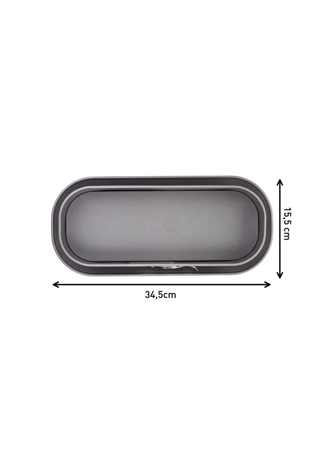 Tefal Tefalj Delibake 1640314 Cake Mould With Hinge 30 X 11 Cm Red/Grey