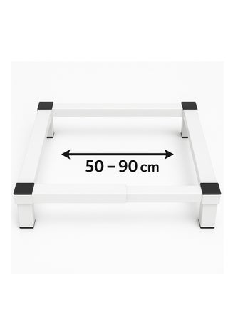 Refrigerator/Washing Machine Adjustable Stand White 90x90cm - pzsku/ZF836CA07CEF038B98D7AZ/45/1747081533/f0e66265-fab8-43be-8f05-f76aab799814