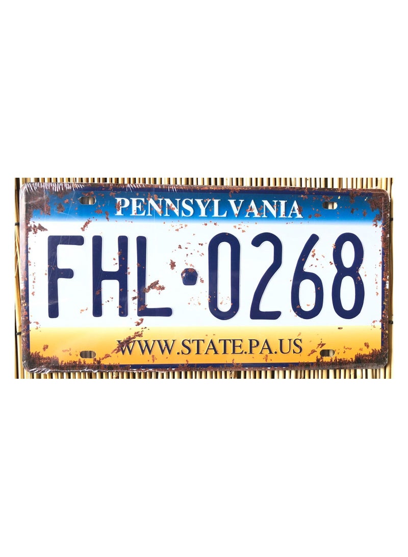 LINGWEI Decorative Metal Tin Sign Wall Poster Plaques Iron Plate Decoration Art Plaque Wall Art Vintage Metal Tin Signs Retro Vintage Metal Tin Signs Tin Metal Sign Wall Art for Shop Home Style-40 - Image 2