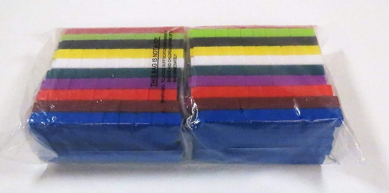 hand2mind Interlocking UniLink Math Linking Cubes, Plastic Cubes, Color Sorting, Connecting Cubes, Math Manipulatives, Counting Cubes for Kids Math, Math Cubes, Counters for Kids Math (Set of 1000) - Image 4