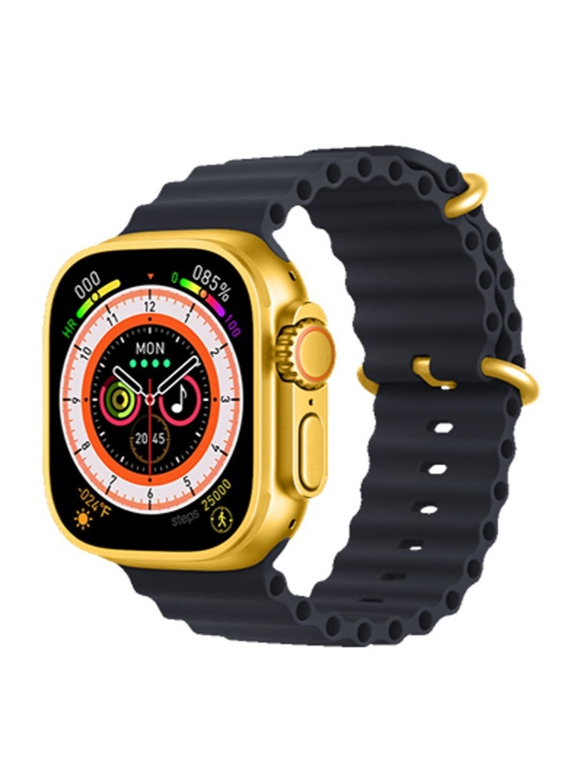 Ultra - Smart Watch T10 ULTRA Series 8 Health Fitness Tracker Sport Watch 49MM-Black - Image 1
