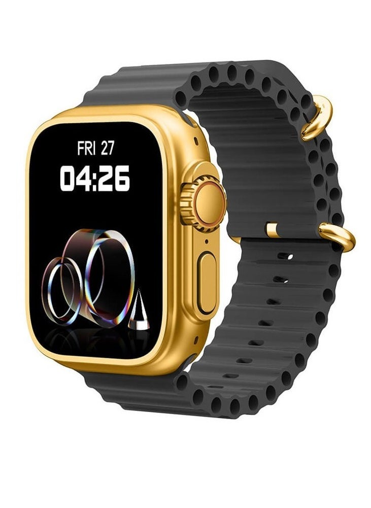 Ultra - Smart Watch T10 ULTRA Series 8 Health Fitness Tracker Sport Watch 49MM-Black - Image 1
