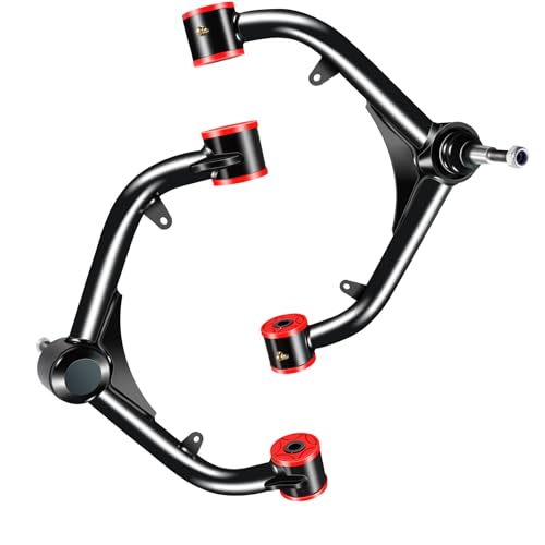 STZJAYE 2-4inch Upper Control Arms Compatible with 2001-2010 Chevy Silverado 2500 HD/3500HD, 2 to 4" Lift Front Suspension Control Arm Kits for 2001-2010 Sierra 2500 HD/3500 HD, for 2003-2009 Hummer H2 - Image 1