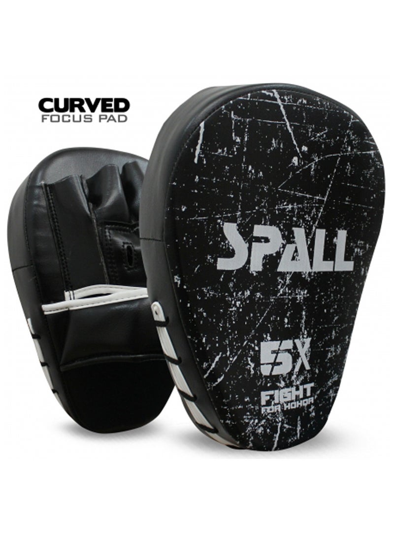 Spall Focus Pad Hook Jab Mitts Boxing Pad Hand Target Gloves Training For Mma Kickboxing Pads Muay Thai Training Martial Arts Punch Mitts For Kids Men And Women  - Image 1