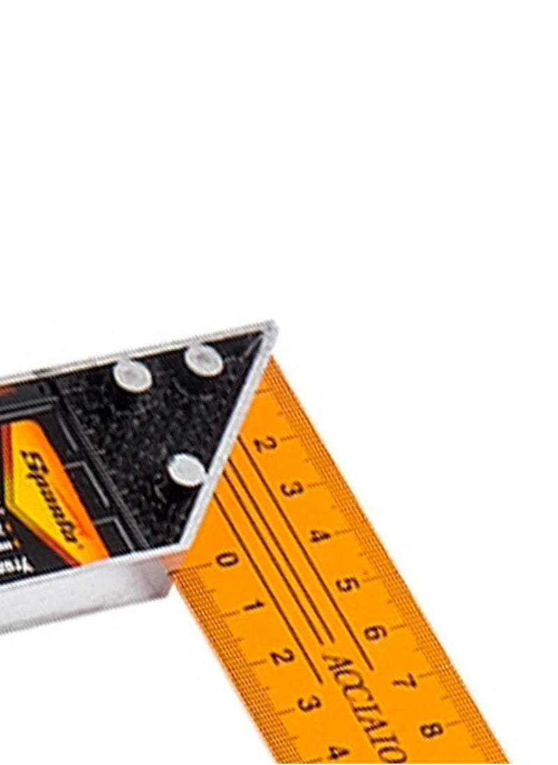 Sparta - Sparta Machinist Metal Square Ruler, 300mm – Precision Measuring Tool for Carpentry and Metalworking - Image 1