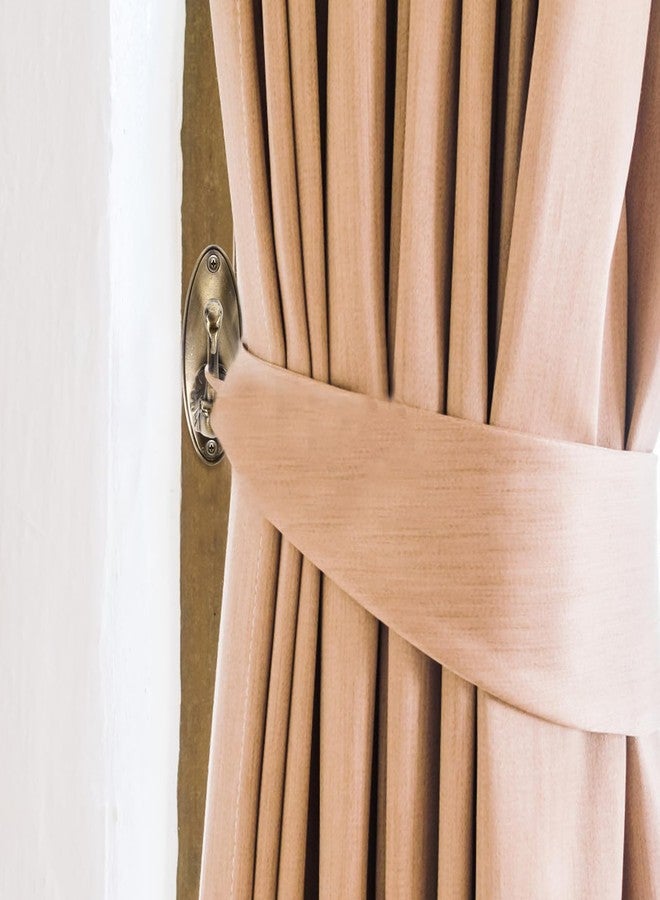 VORCOOL Pair of Swan Style Drapery Curtain Holdbacks Tieback Hooks (Bronze) - Image 3