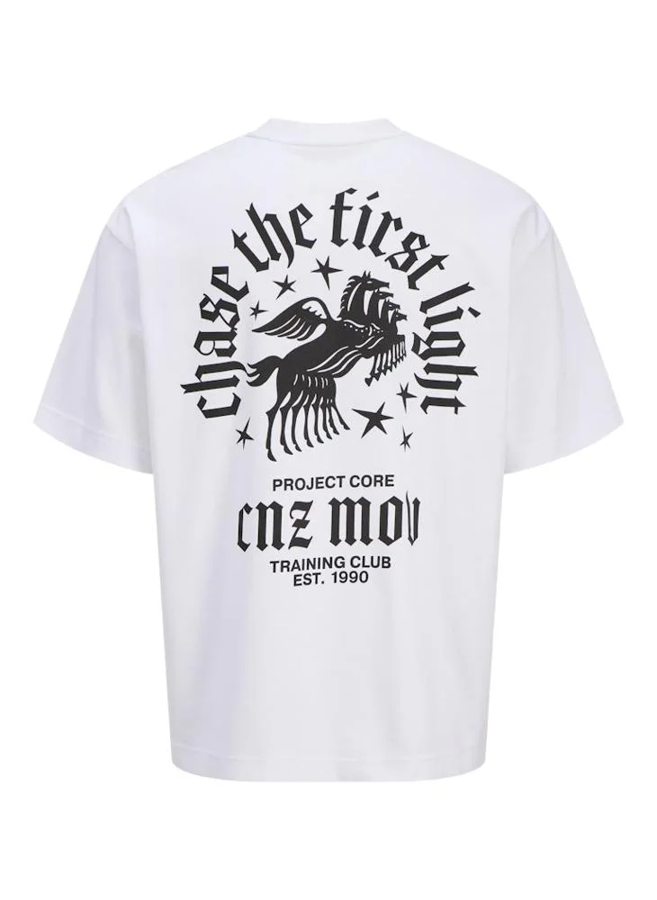 JACK & JONES Berlin Graphic Crew Neck T-Shirt