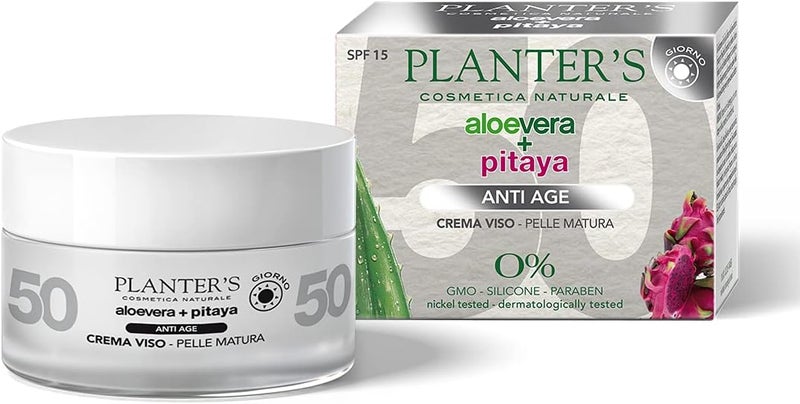 Planters Aloe Vera AntiAgeing Day Face Cream SPF15 50ml