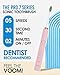 Voom Sonic Pro 7 Series Rechargeable Electronic Toothbrush Advanced Oral Care Technology 2Minute Timer wQuadrant Pacing 5 Adjustable Speeds - Image 4