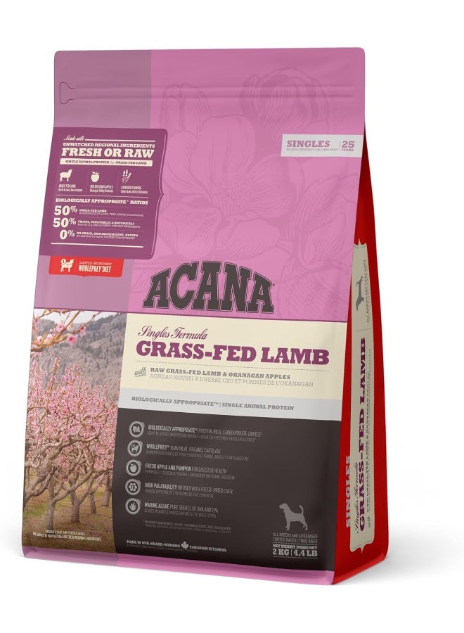 acana طعام الكلاب من أكانا بنكهة لحم الضأن العشبى المفرد - Image 3