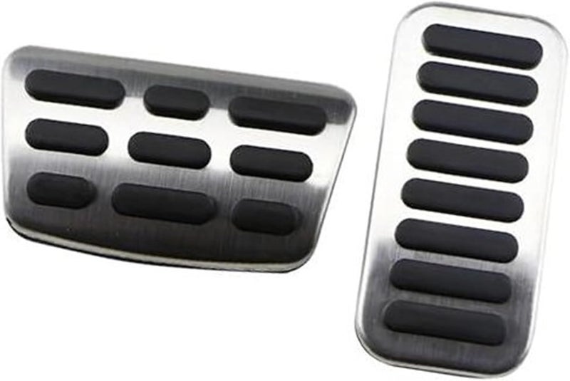 DEMULAX Stainless Steel Pedal Pad Set for Kia - Image 1