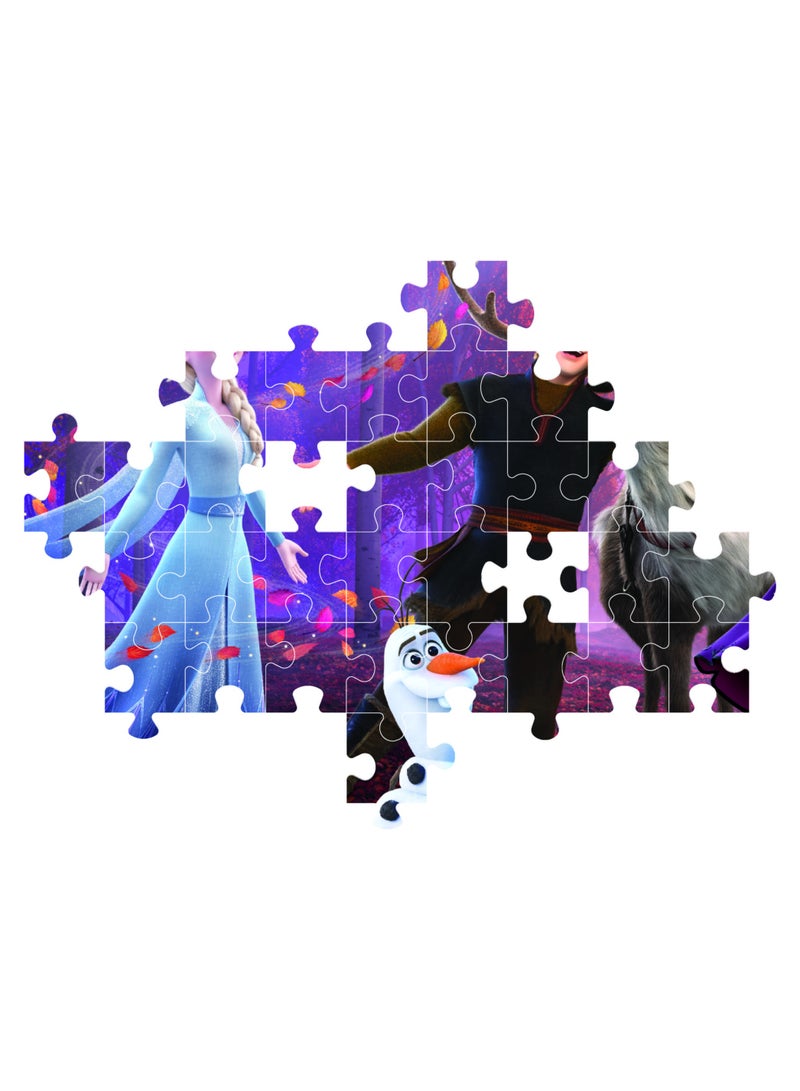 Clementoni Puzzle Disney Frozen Sing 104 Pieces | Jigsaw Puzzle | Children's Puzzle | Preschool Learning Toys | Develops Problem Solving Skills | Made in Italy - Image 2